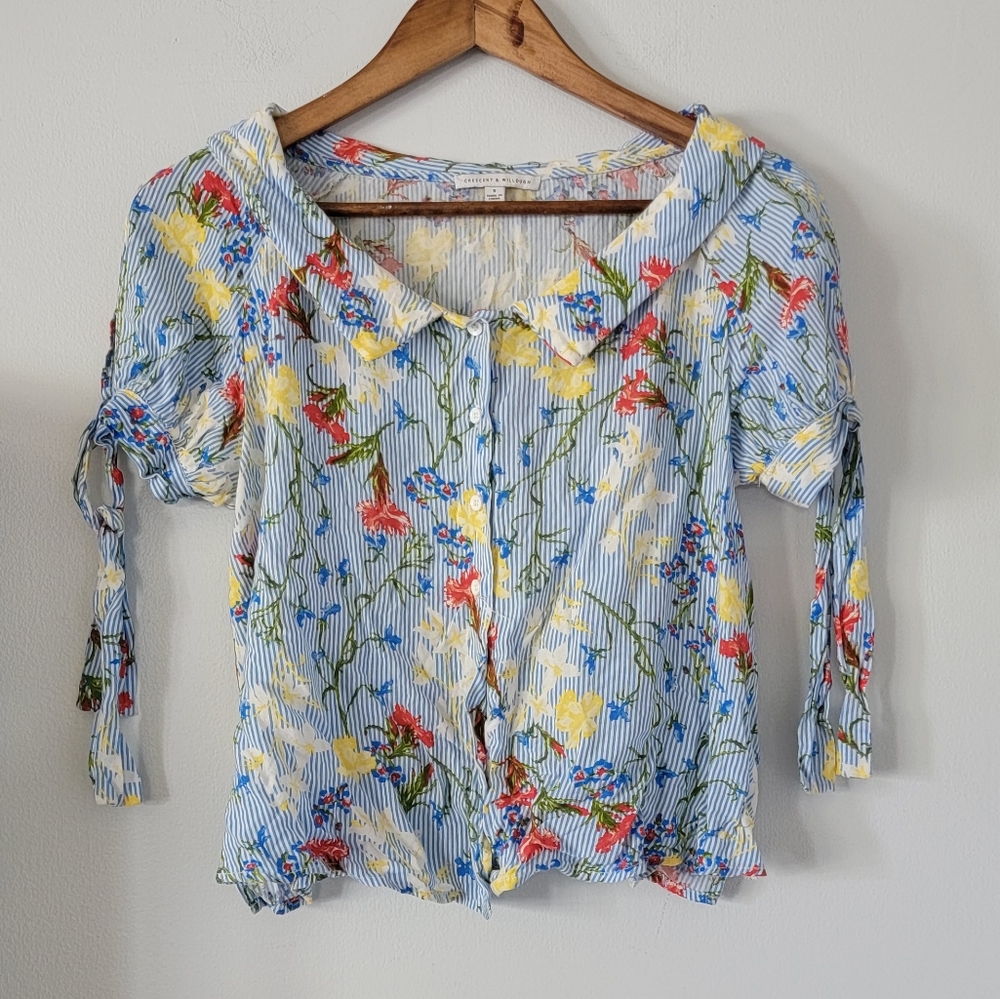 Crescent & Willough Top